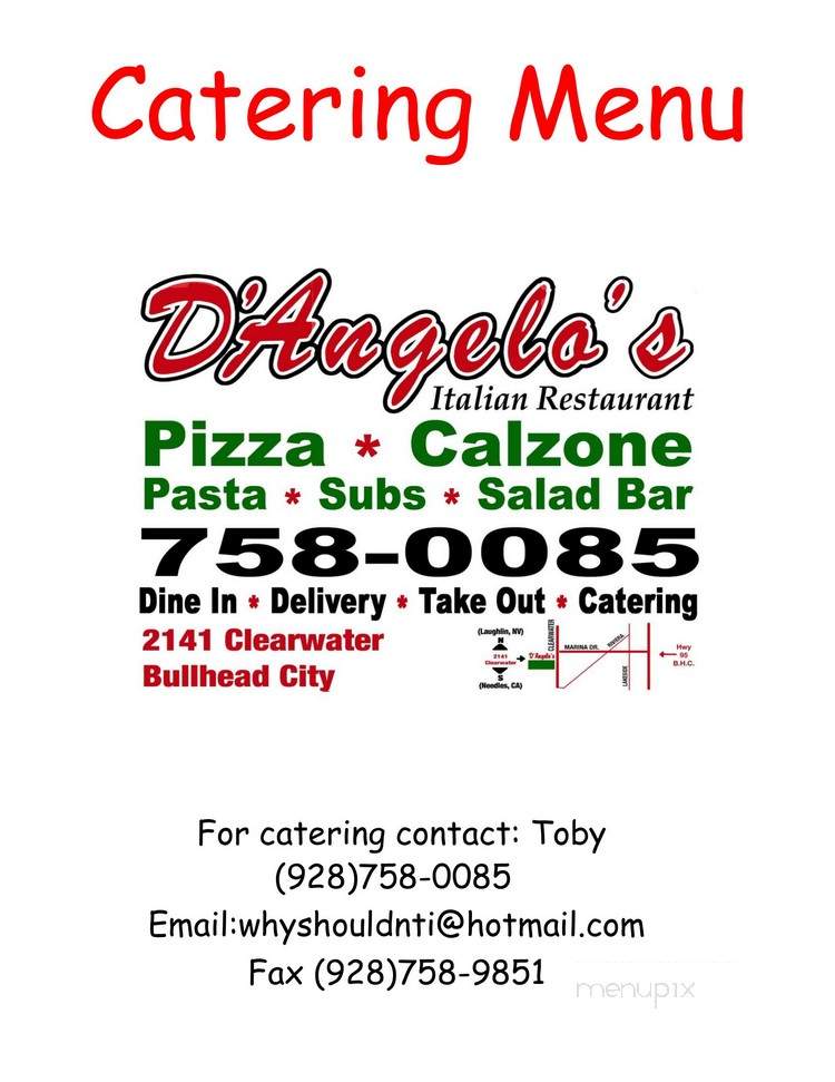 D'Angelos' Restaurant - Bullhead City, AZ