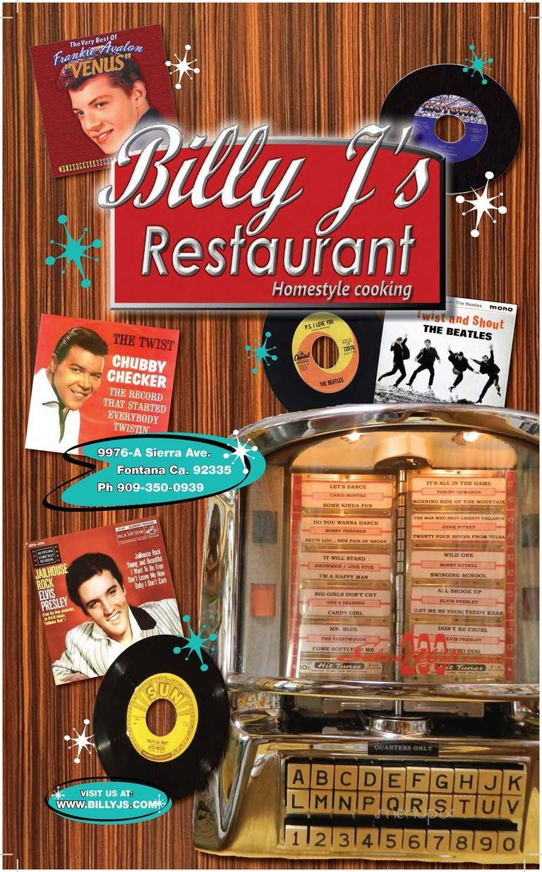 Billy J's Family Restaurant - Fontana, CA