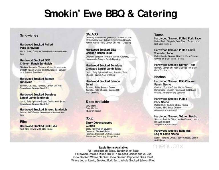 Smokin'Ewe BBQ - Davis, CA