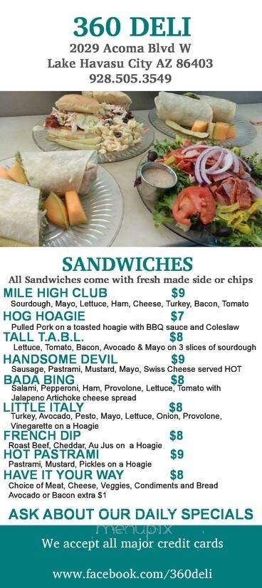 The 360 Deli - Lake Havasu City, AZ