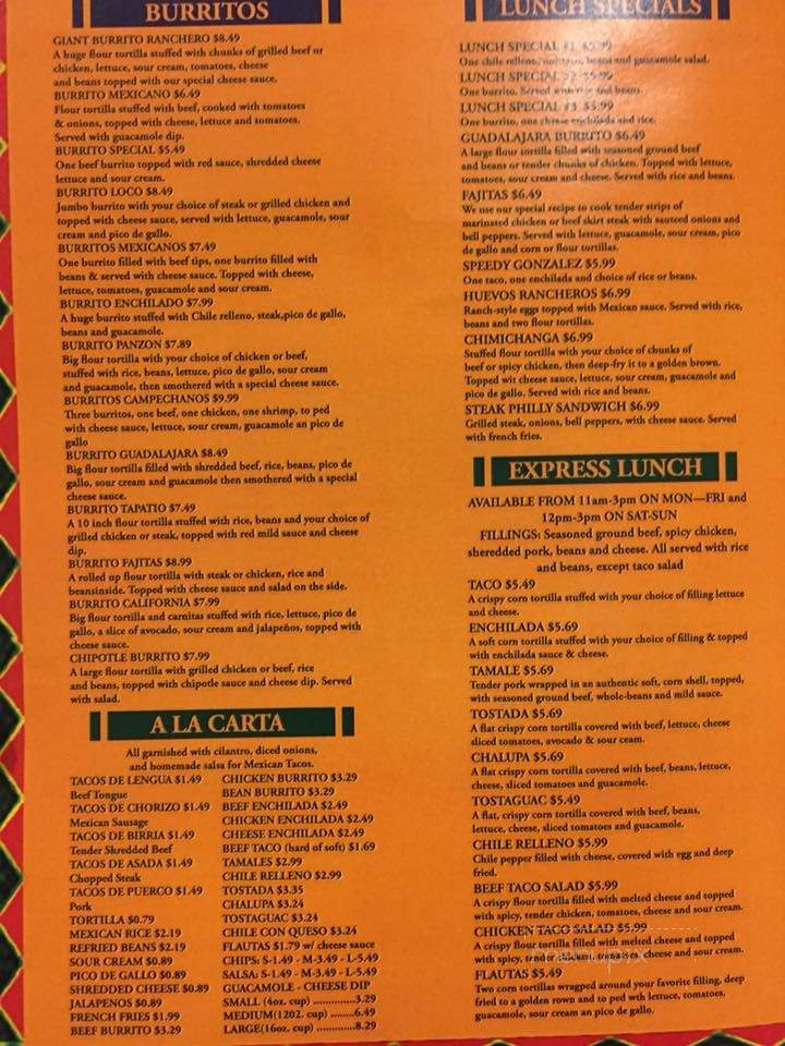 El Guadalajara Taqueria - Pittsburg, CA