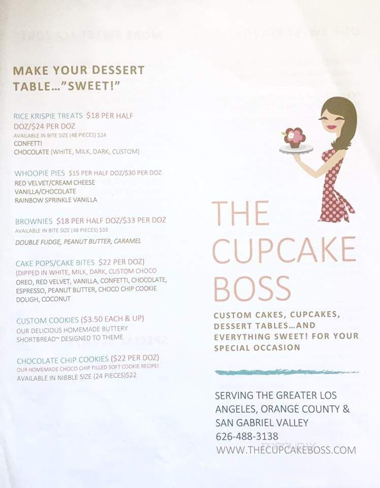 The Cupcake Boss - Chino, CA