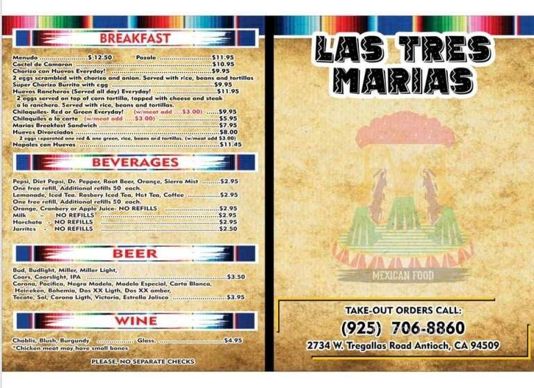 Las 3 Maria's Restaraunt - Antioch, CA