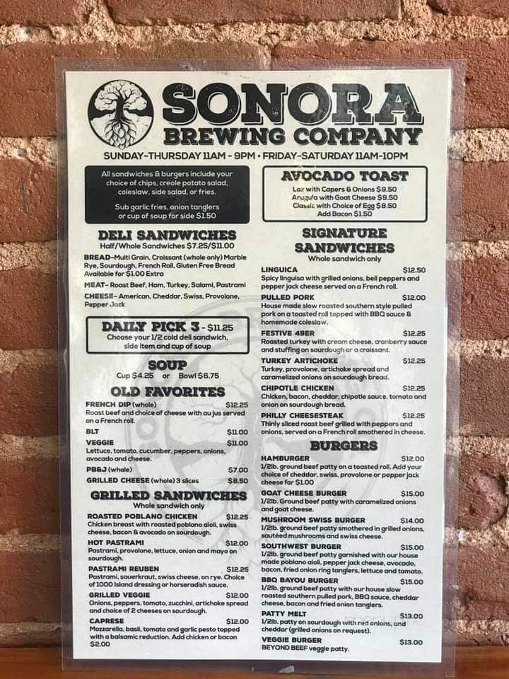 Sonora Brewing - Sonora, CA