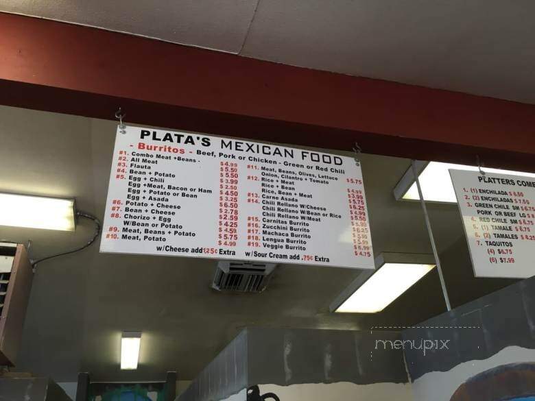 Plata's Mexican Food - Barstow, CA