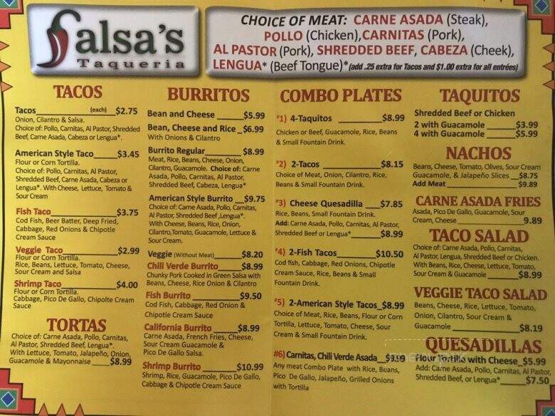 Salsa Taqueria II - Bishop, CA