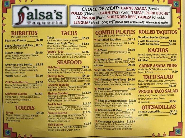 Salsa's - Mammoth Lakes, CA