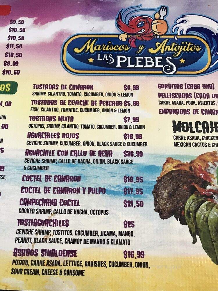 Mariscos y Antojitos Las Plebes - Antioch, CA