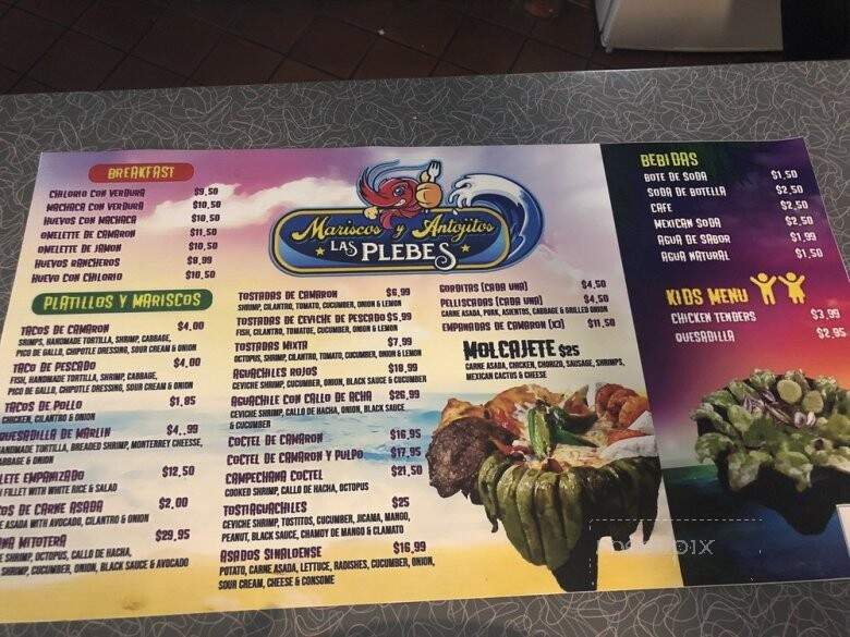 Mariscos y Antojitos Las Plebes - Antioch, CA