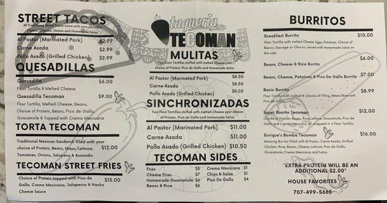 Taqueria Tecoman - Eureka, CA