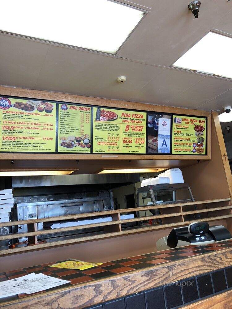 Pisa Pizza - Fontana, CA