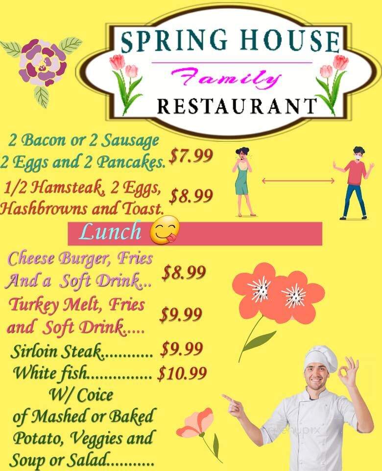 Spring House Restaurant - Hesperia, CA