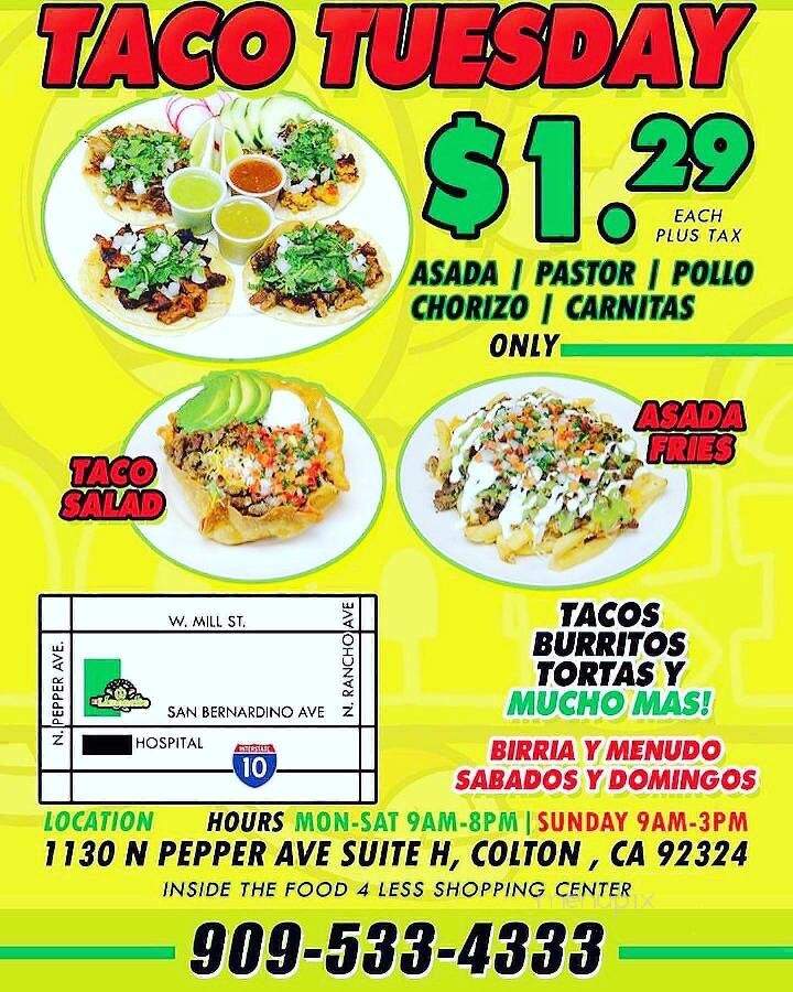 Taqueria El Limoncito - Colton, CA