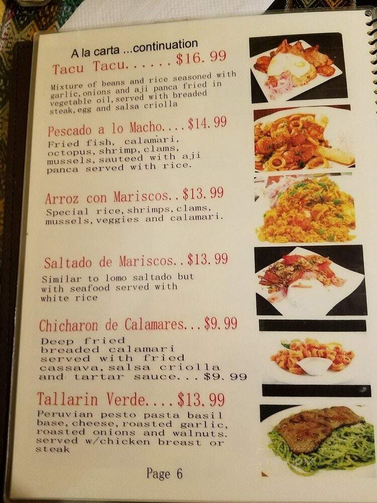 MUcho gusto peruvian cuisine - Fontana, CA