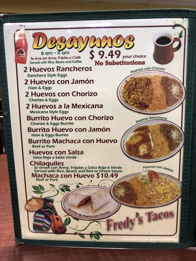 Fredy's Tacos Restaurant - Ontario, CA