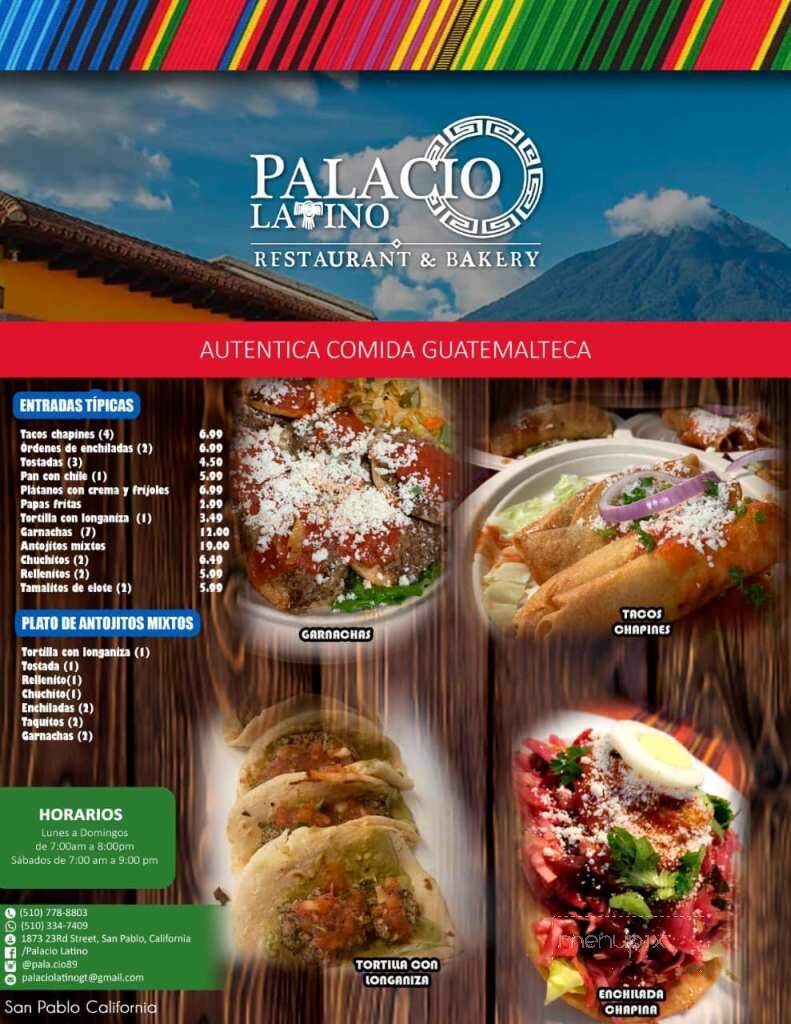 Palacio Latino Restaurant & Bakery - San Pablo, CA