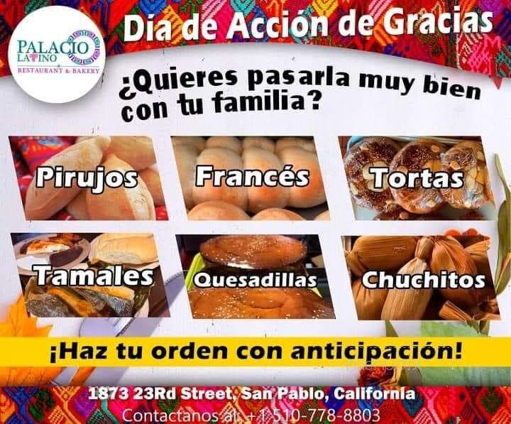 Palacio Latino Restaurant & Bakery - San Pablo, CA