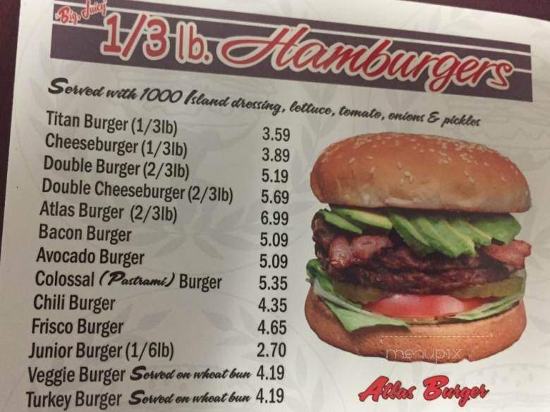 Titan Burgers - Ontario, CA