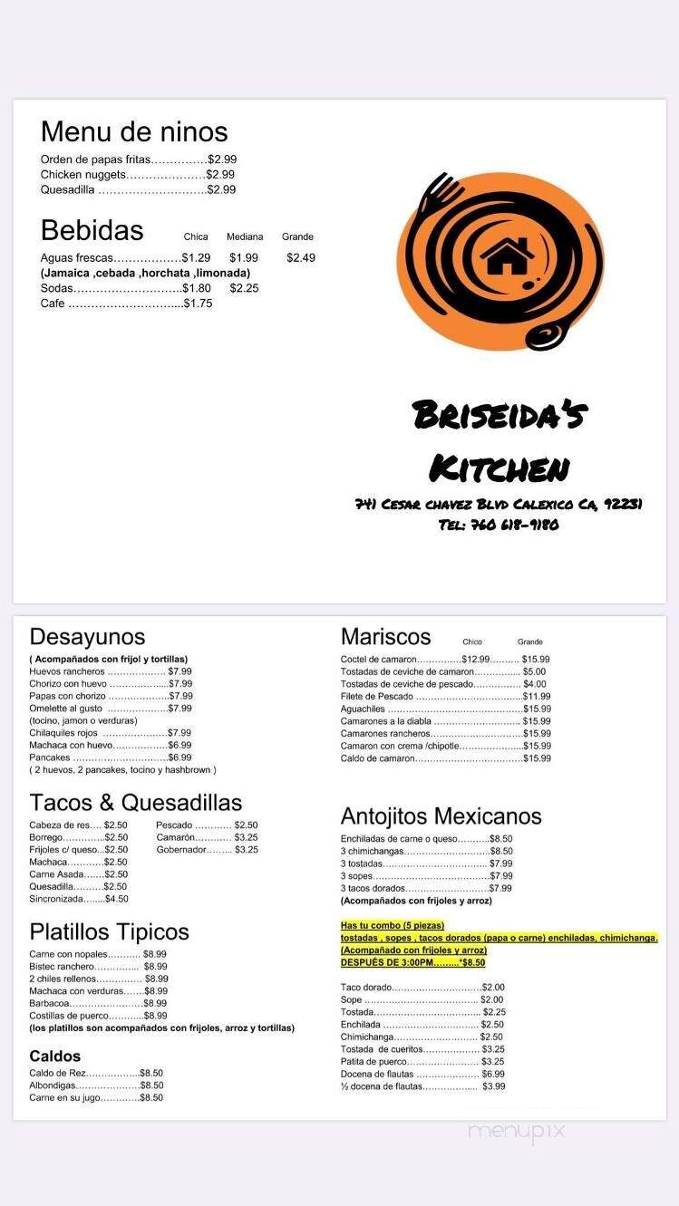 Briseida's Kitchen - Calexico, CA