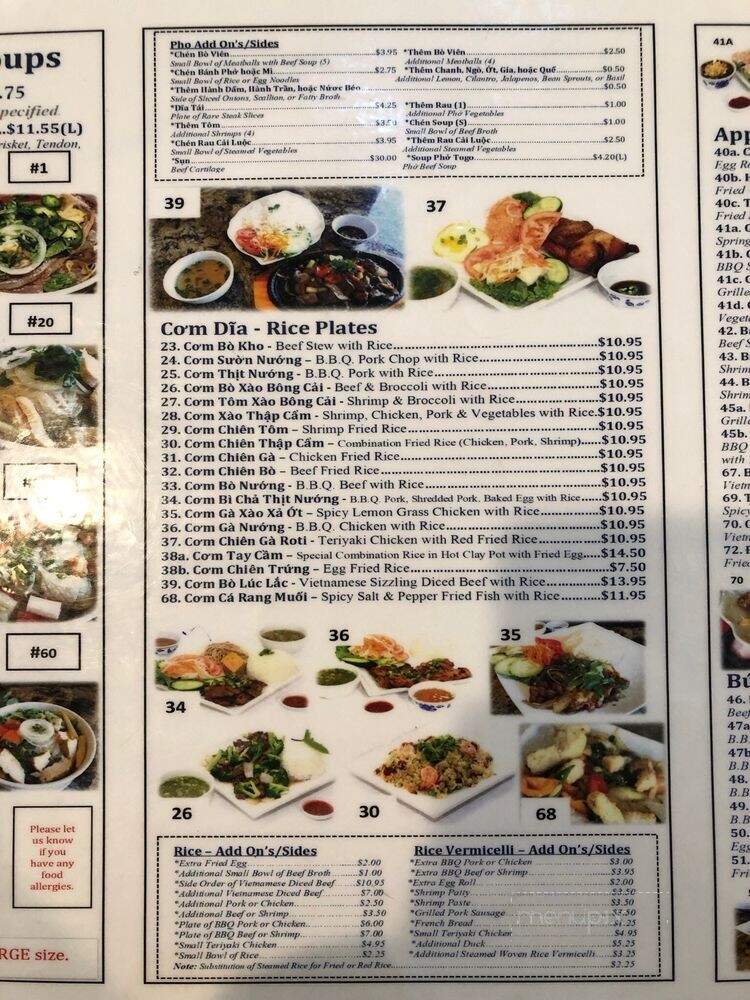 Pho Ha Vietnamese Restaurant - Fontana, CA