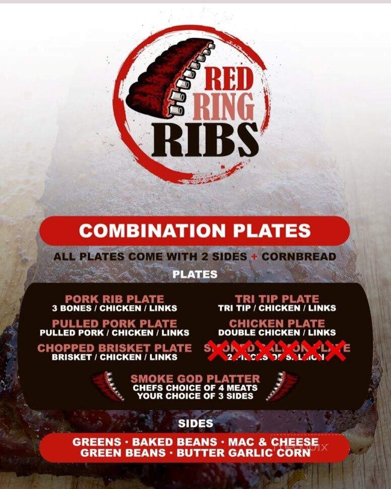 Red Ring Ribs - Vallejo, CA