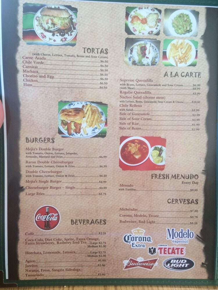 Mejia Taco Shop - Madera, CA