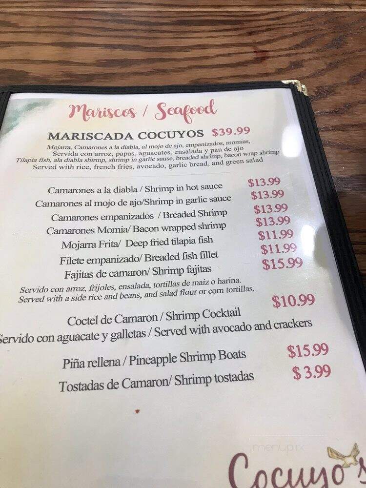 Cocuyos Mexican Restaurant - Soledad, CA