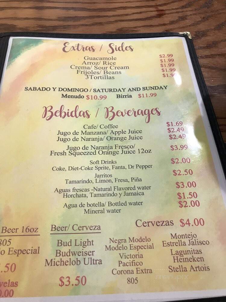 Cocuyos Mexican Restaurant - Soledad, CA