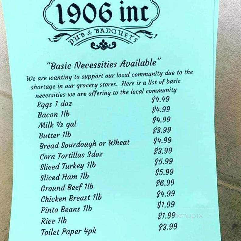 1906 Inc Pub & Grill - Upland, CA