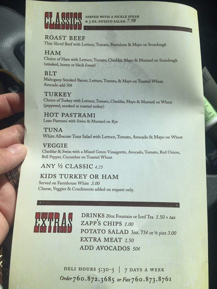 Meadow Farms Country Smokehouse - Bishop, CA