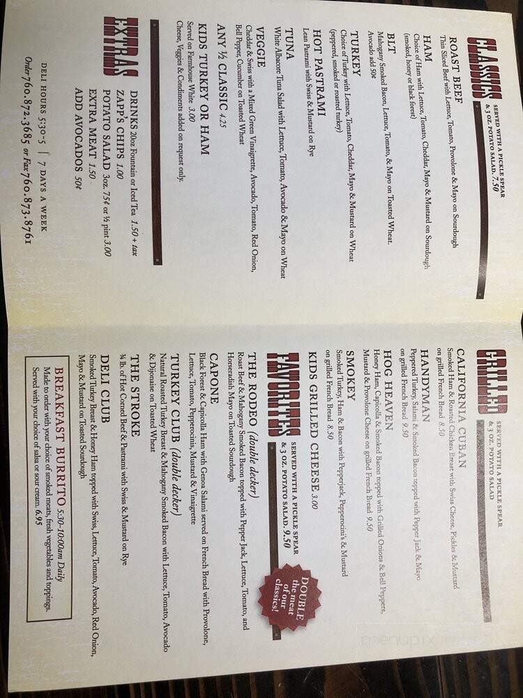 Meadow Farms Country Smokehouse - Bishop, CA
