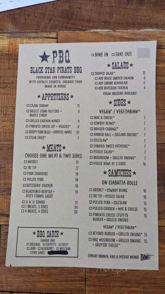 Black Star Pirate BBQ - Richmond, CA