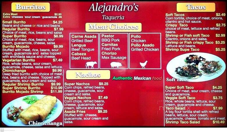 Alejandro's Taqueria - Fairfield, CA