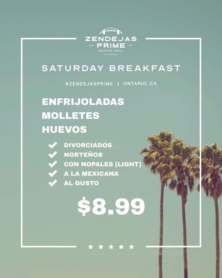 Zendejas Mexican Restaurant - Ontario, CA