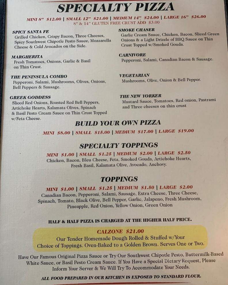 Tantardinos Pizzeria - Lake Almanor, CA