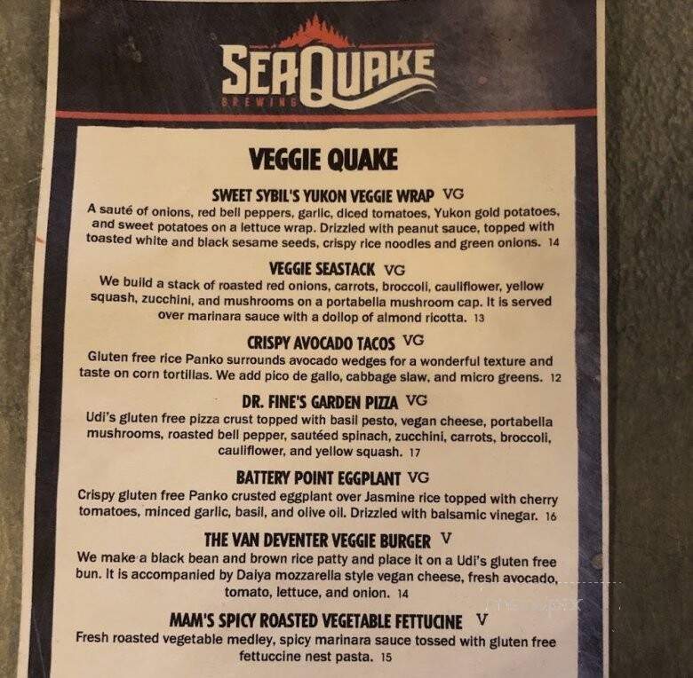 Seaquake Brewing - Crescent City, CA