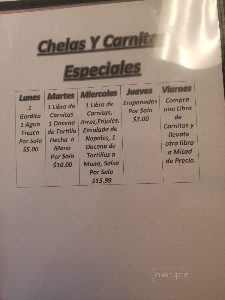 Chelas Y Carnitas - Barstow, CA