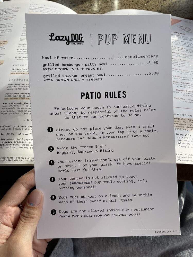 Lazy Dog Restaurant & Bar - Folsom, CA