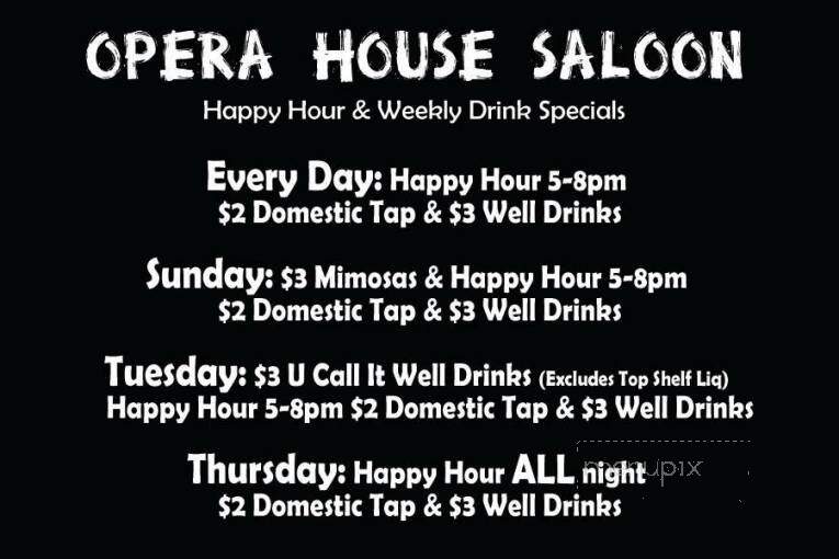 Opera House Saloon - Roseville, CA