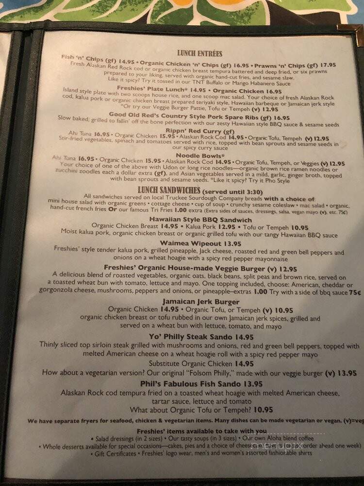 Freshies Restaurant & Bar - South Lake Tahoe, CA