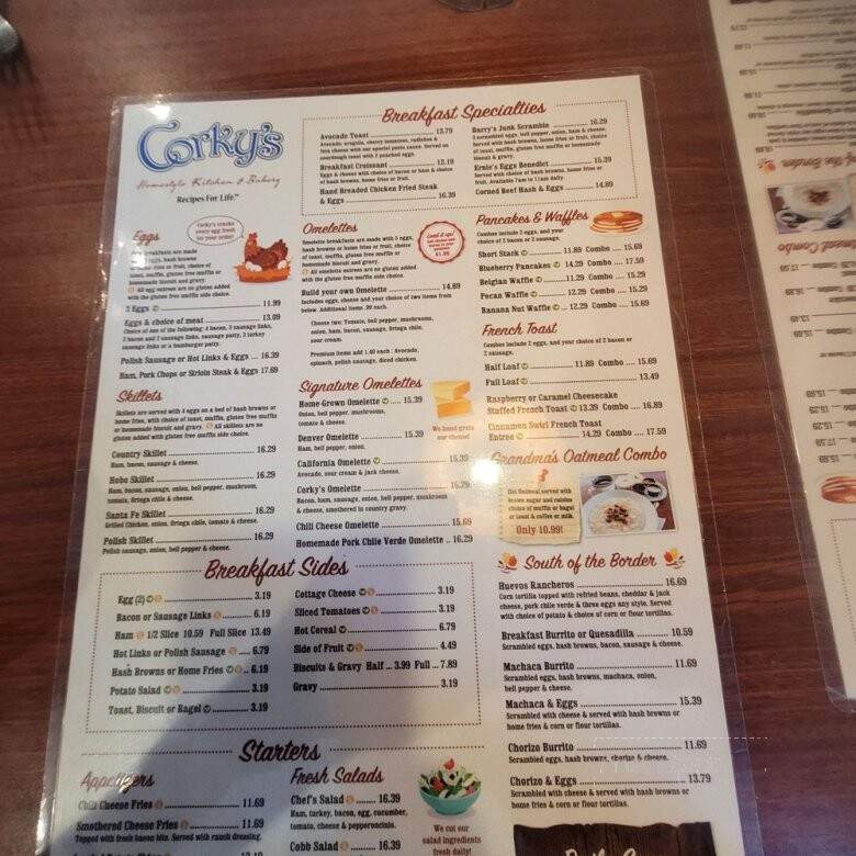 Corky's Kitchen and Bakery - Apple Valley, CA