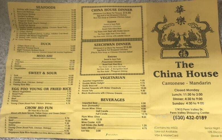 China House - Penn Valley, CA