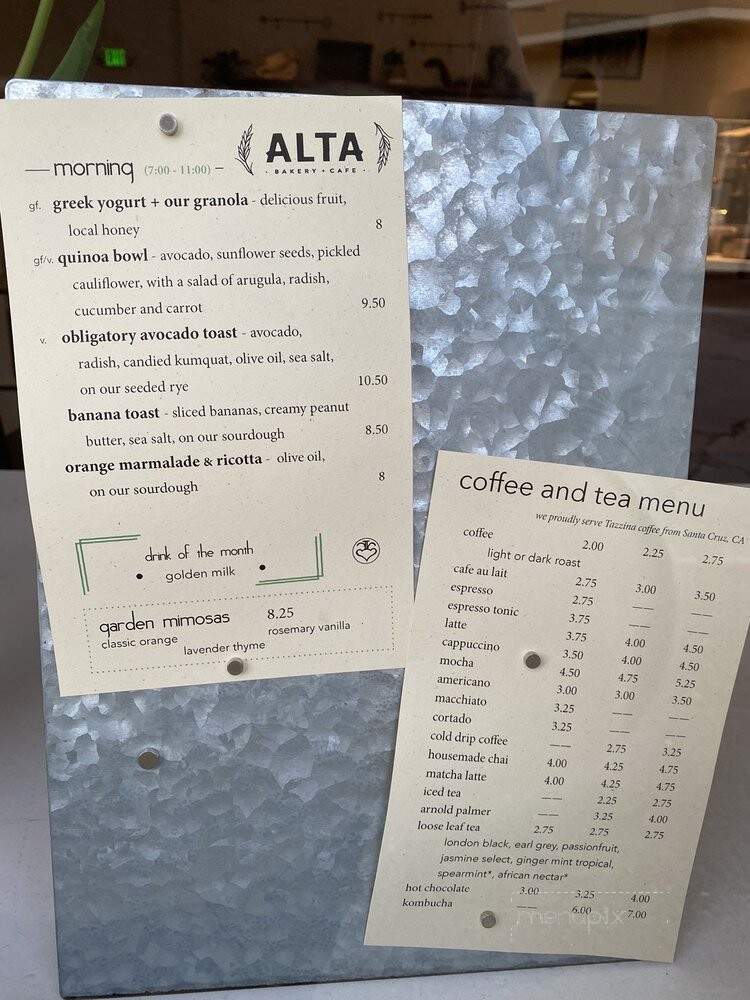 ALTA Bakery & Cafe - Monterey, CA