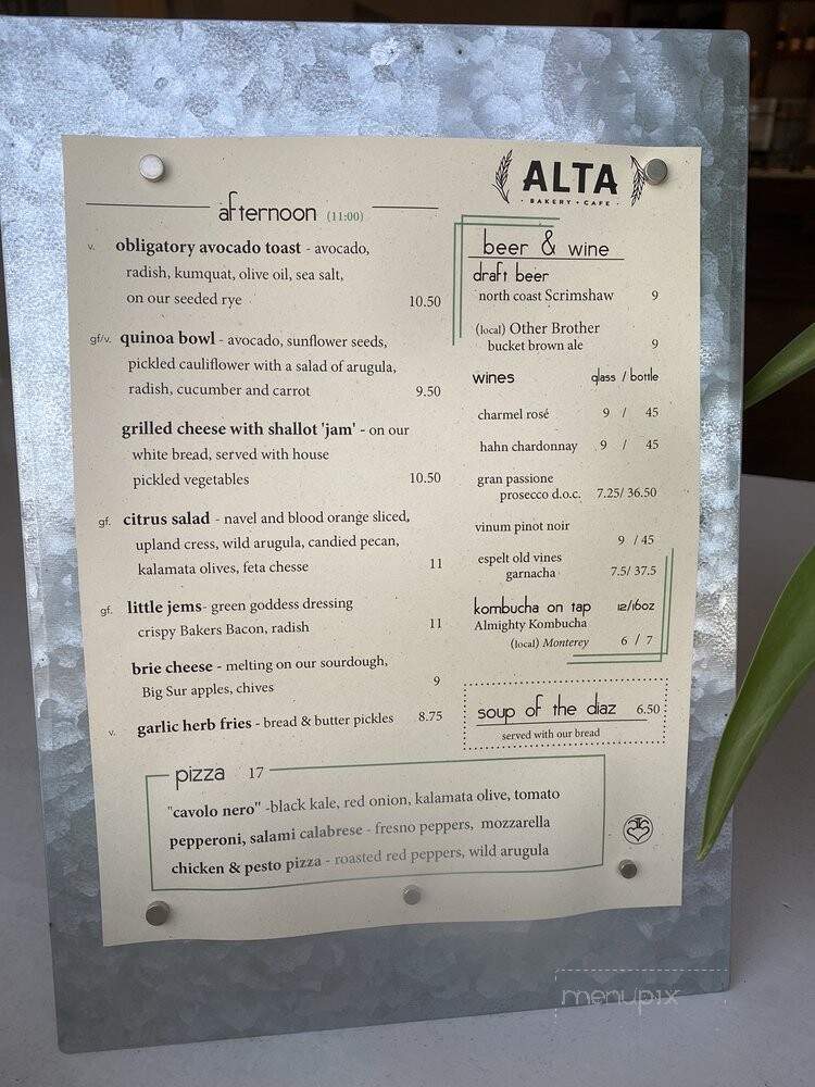 ALTA Bakery & Cafe - Monterey, CA