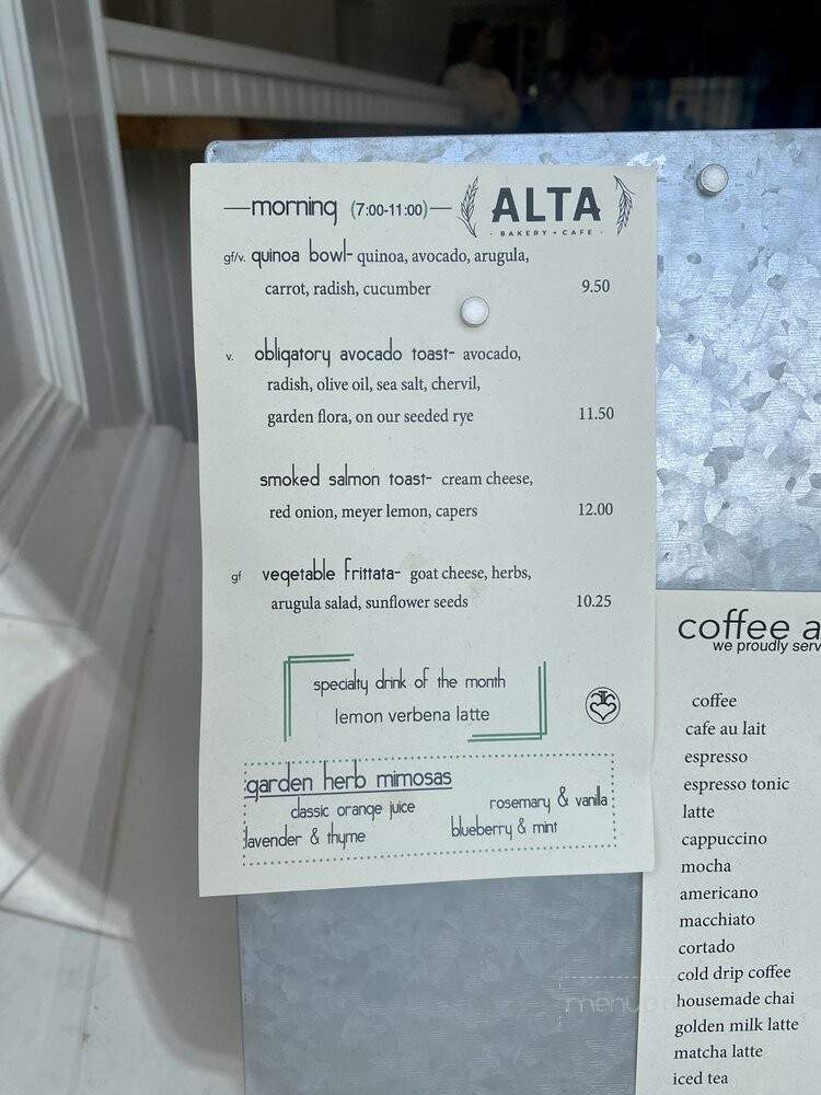 ALTA Bakery & Cafe - Monterey, CA