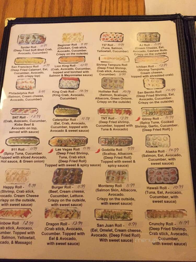 A J Sushi Restaurant - Hollister, CA