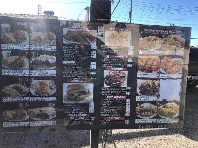 Pablo's Taco Bender - San Bernardino, CA