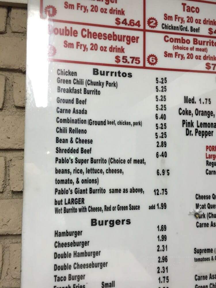 Pablo's Taco Bender - San Bernardino, CA