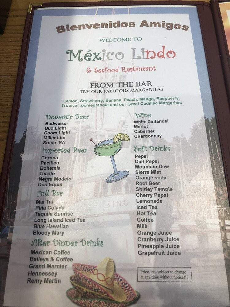 Mexico Lindo Mexican & Seafood Restaurant - Hesperia, CA