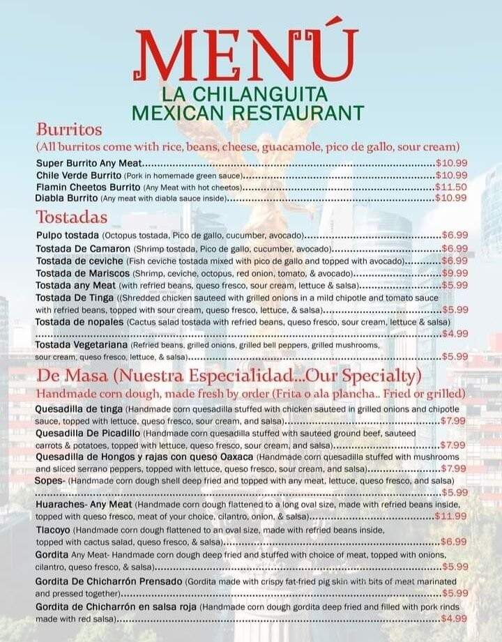 La Chilanguita Mexican Restaurant - Clearlake, CA